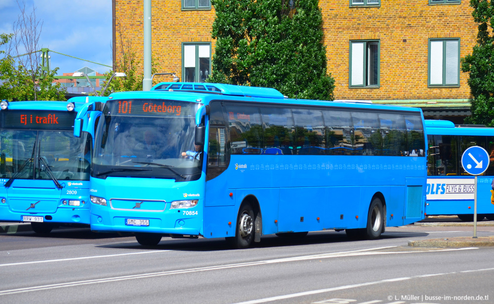 Швеция, Volvo 9700S NG № 70854 Швеция, Volvo 9700S NG № 70854