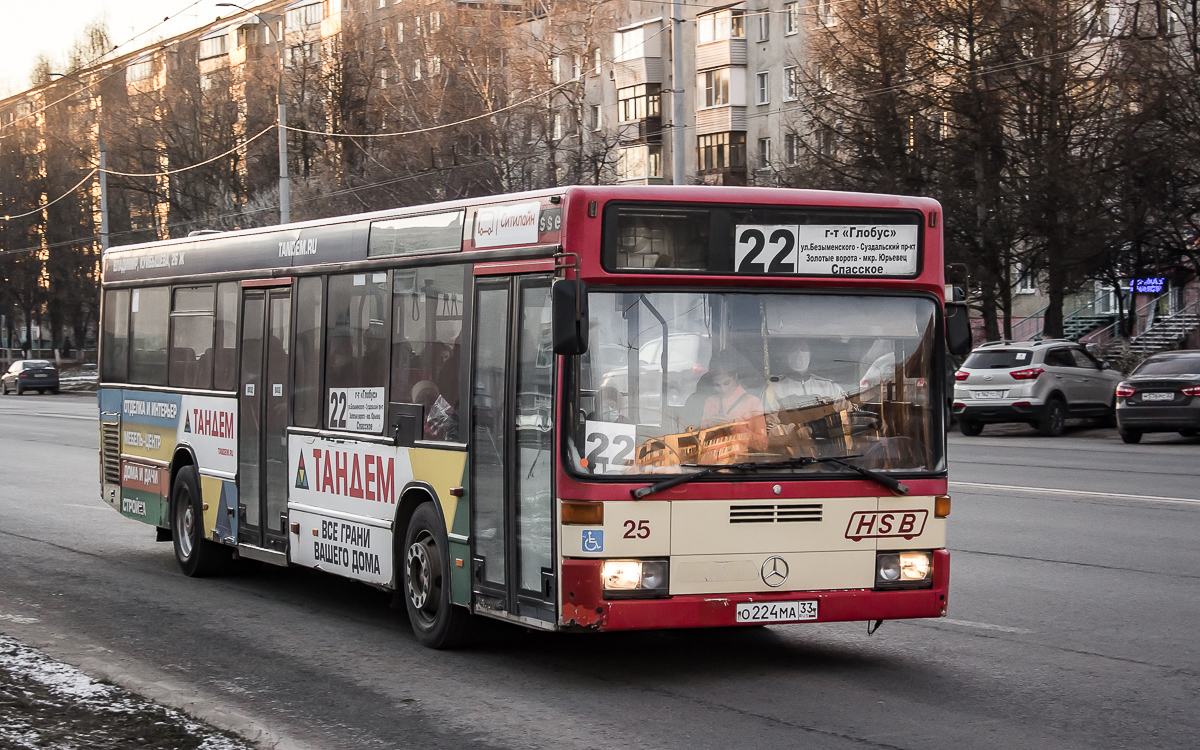 Владимирская область, Mercedes-Benz O405N2 № О 224 МА 33