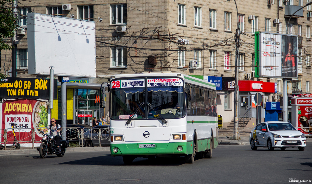 Новосибирская область, ЛиАЗ-5256.53 № Н 615 ОО 154