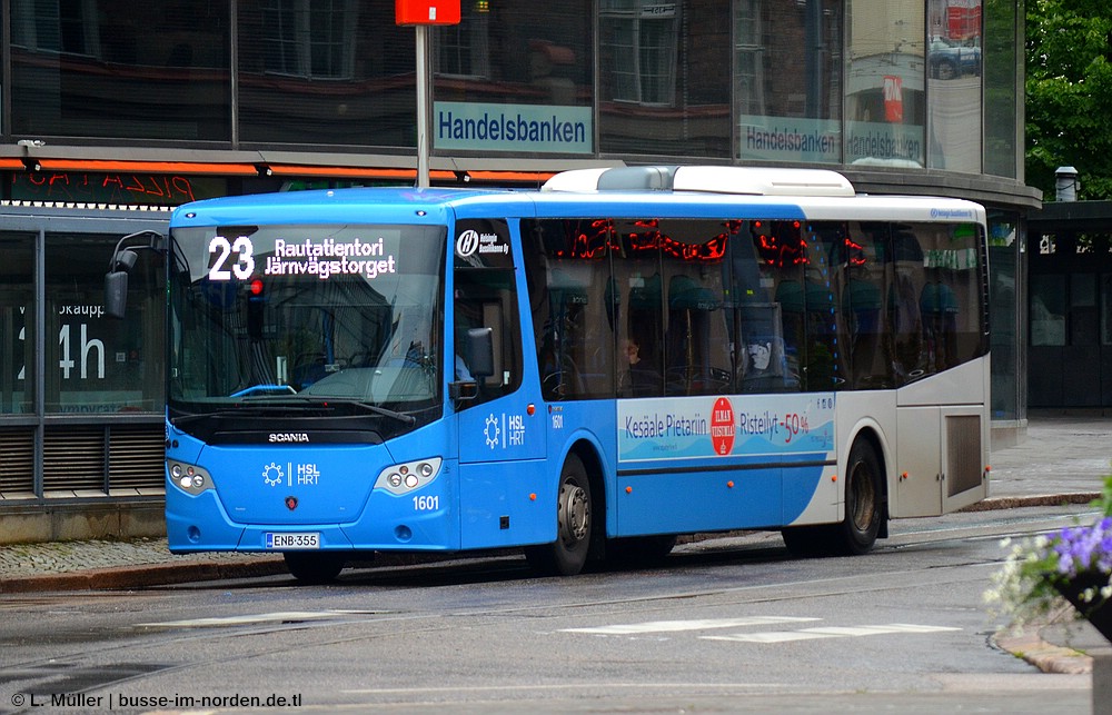 Финляндия, Scania OmniExpress 320LE № 1601