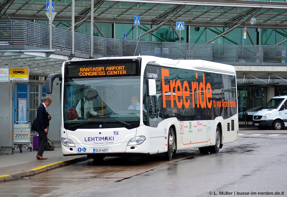 Финляндия, Mercedes-Benz Citaro C2 LE № 51