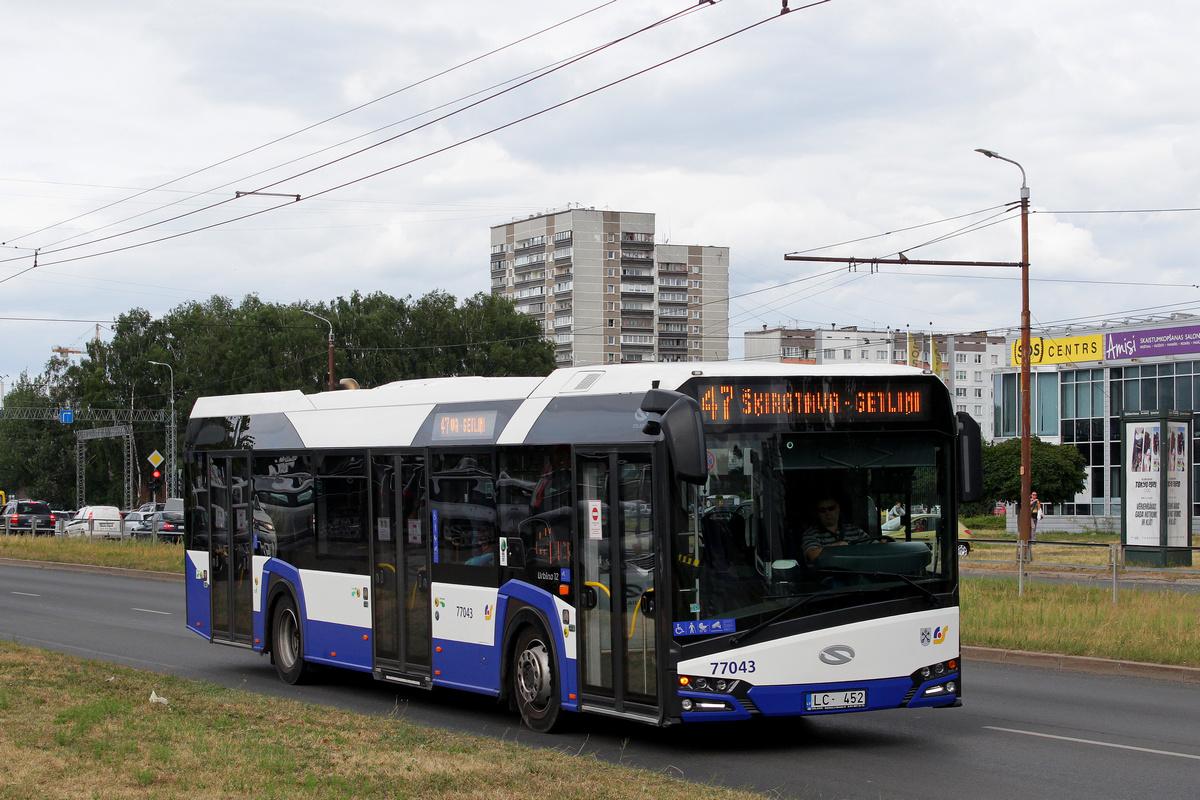 Латвия, Solaris Urbino IV 12 № 77043