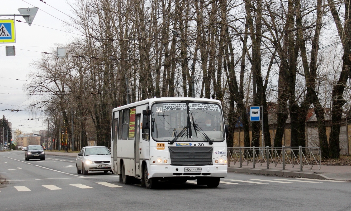 Санкт-Петербург, ПАЗ-320402-05 № У 541 СТ 178