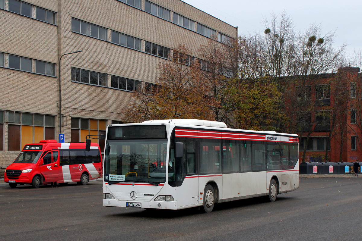 Литва, Mercedes-Benz O530 Citaro № LTB 492