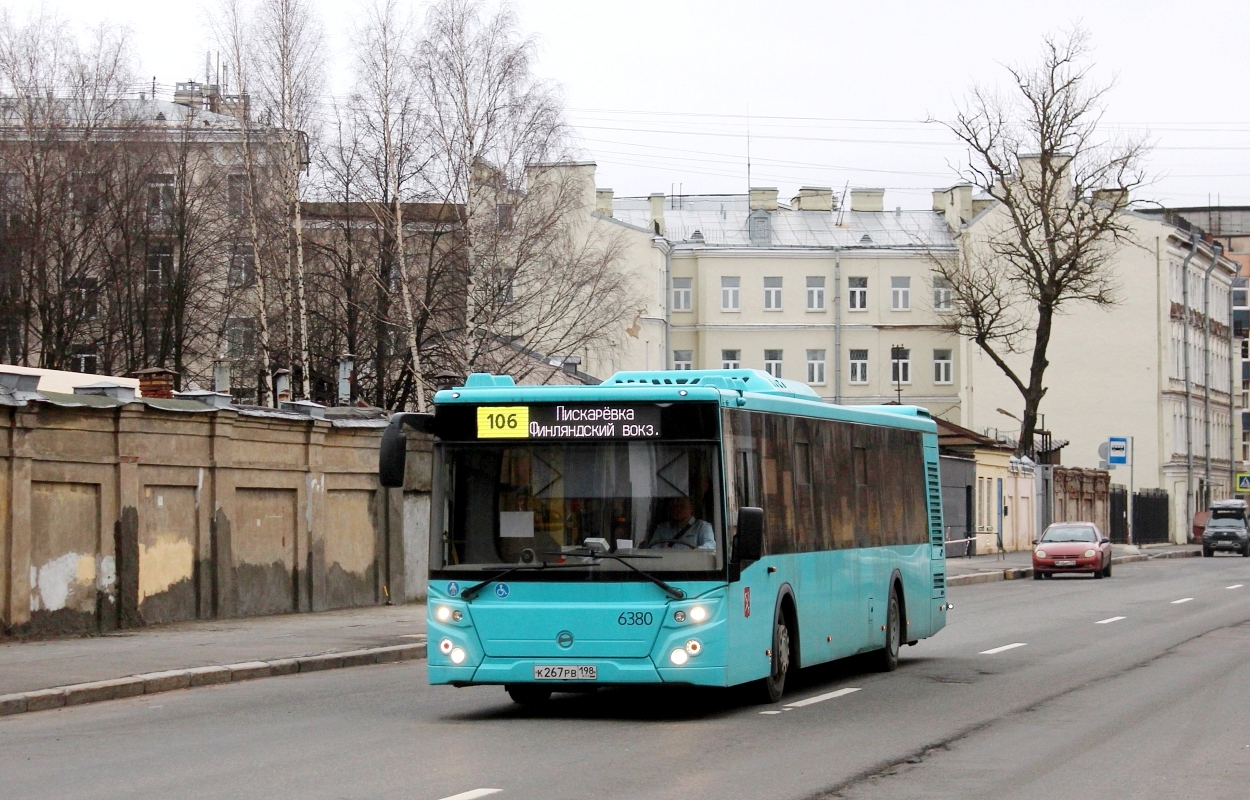 Санкт-Петербург, ЛиАЗ-5292.65 № 6380