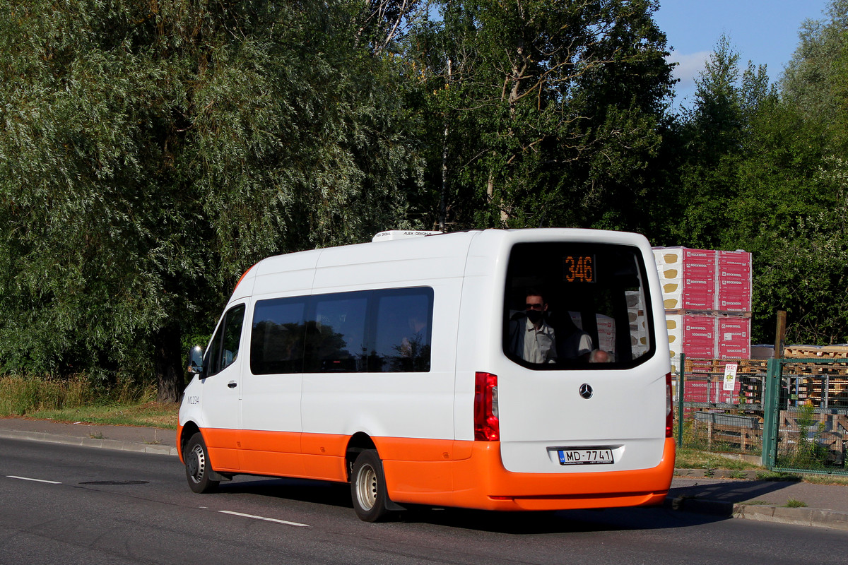 Латвия, Mercedes-Benz Sprinter W907 № M1234