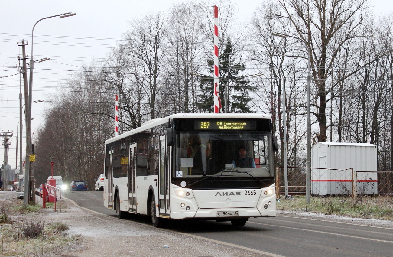 Санкт-Петербург, ЛиАЗ-5292.30 № 2665