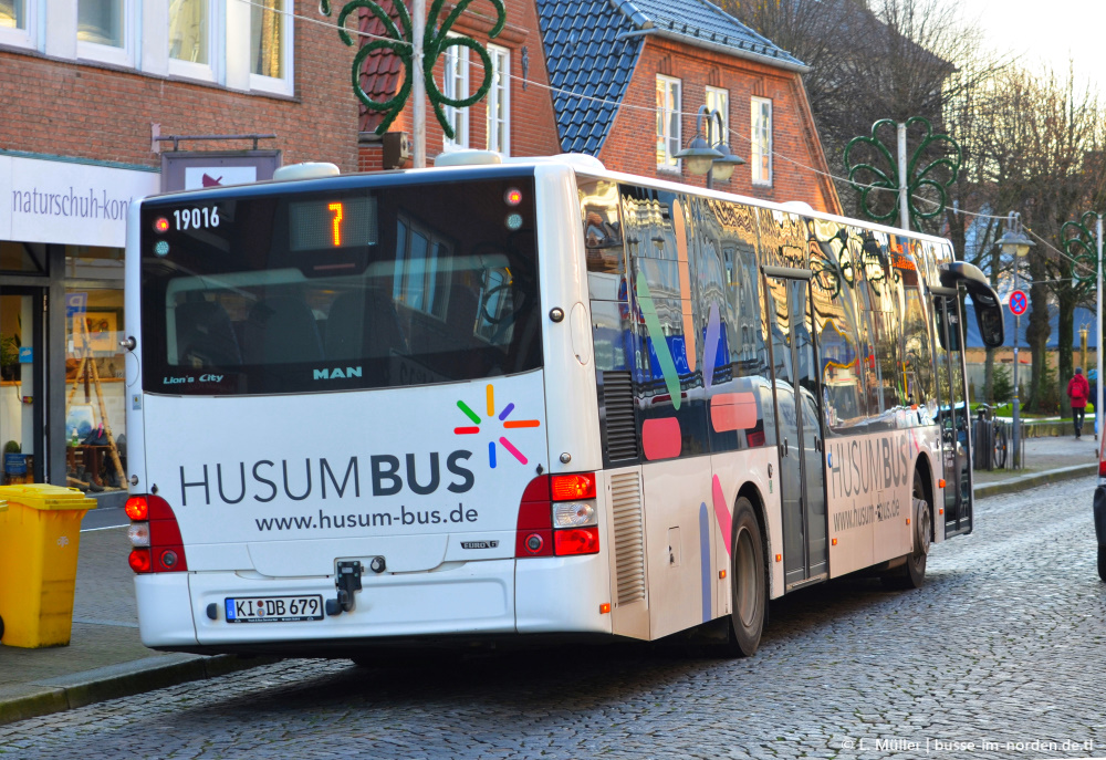 Шлезвиг-Гольштейн, MAN A21 Lion's City NL323 № 19016