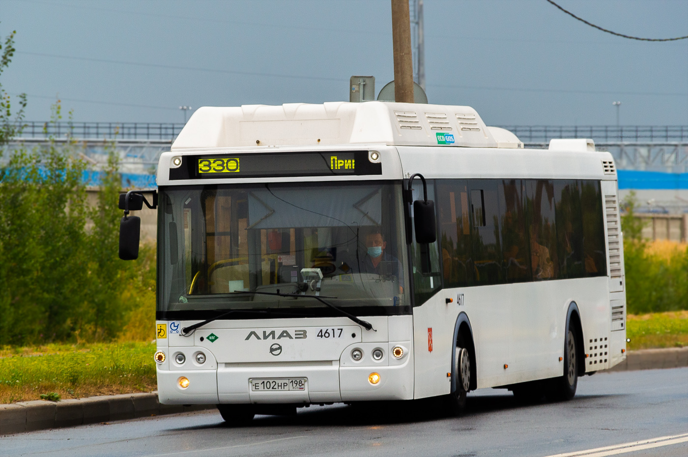 Санкт-Петербург, ЛиАЗ-5292.67 (CNG) № 4617