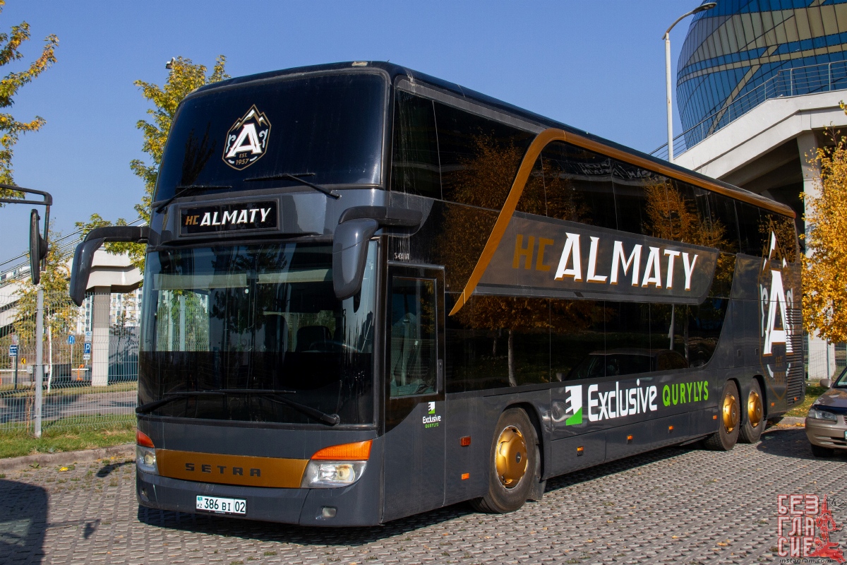 Алматы, Setra S431DT № 386 BI 02