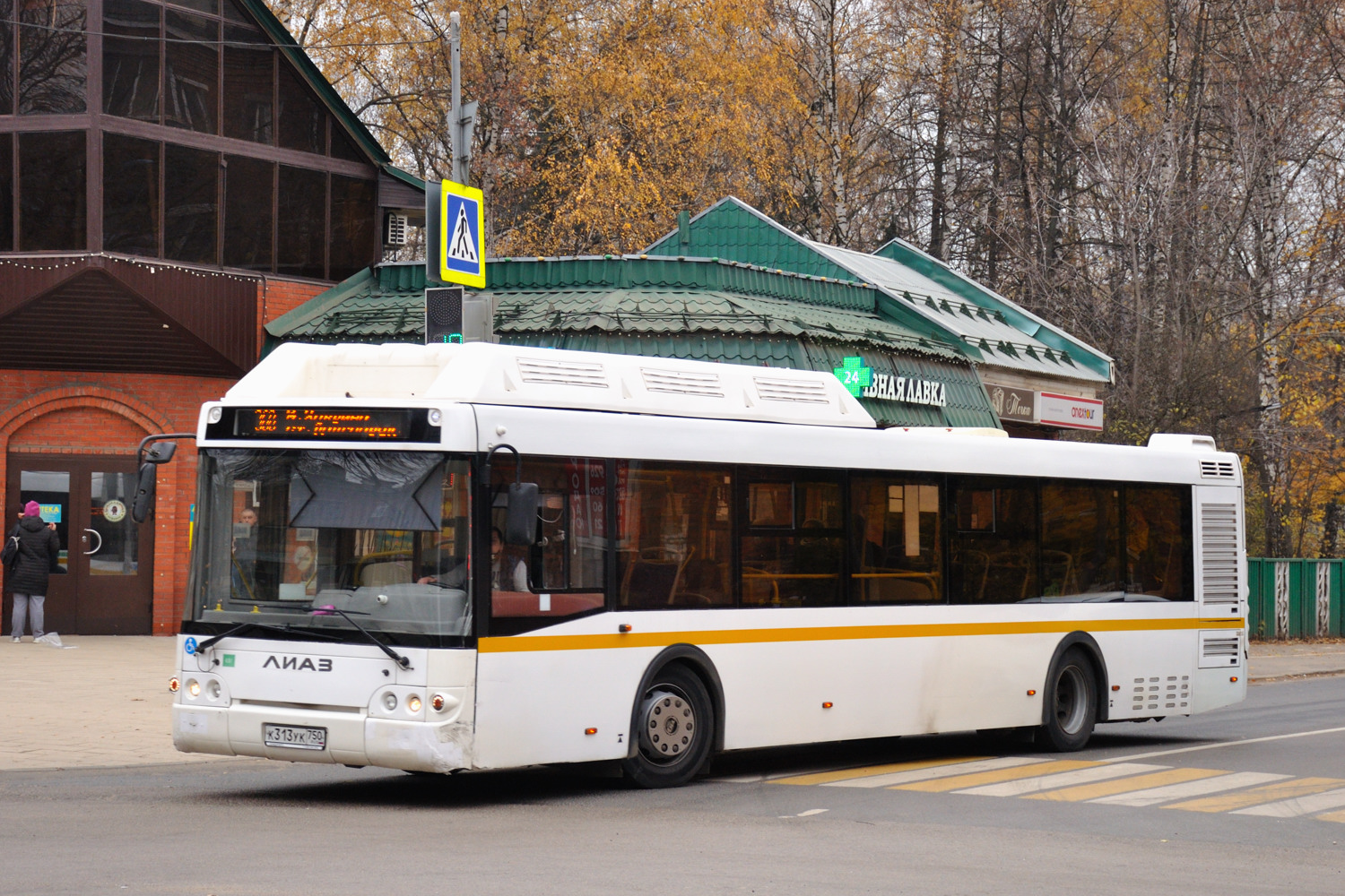 Московская область, ЛиАЗ-5292.67 (CNG) № К 313 УК 750