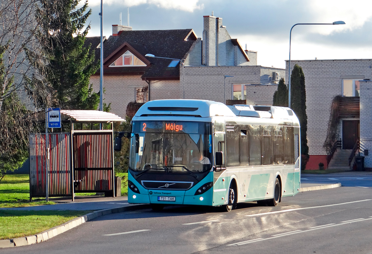 Эстония, Volvo 7900 Hybrid № 2731