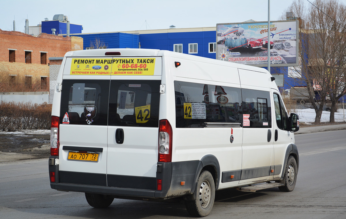 Тюменская область, Нижегородец-FST613 (FIAT Ducato) № АО 707 72