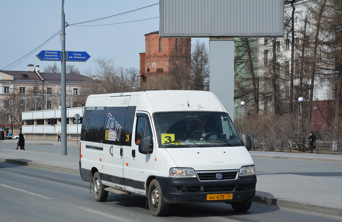 Тюменская область, FIAT Ducato 244 CSMMC-RLL, -RTL № АН 415 72