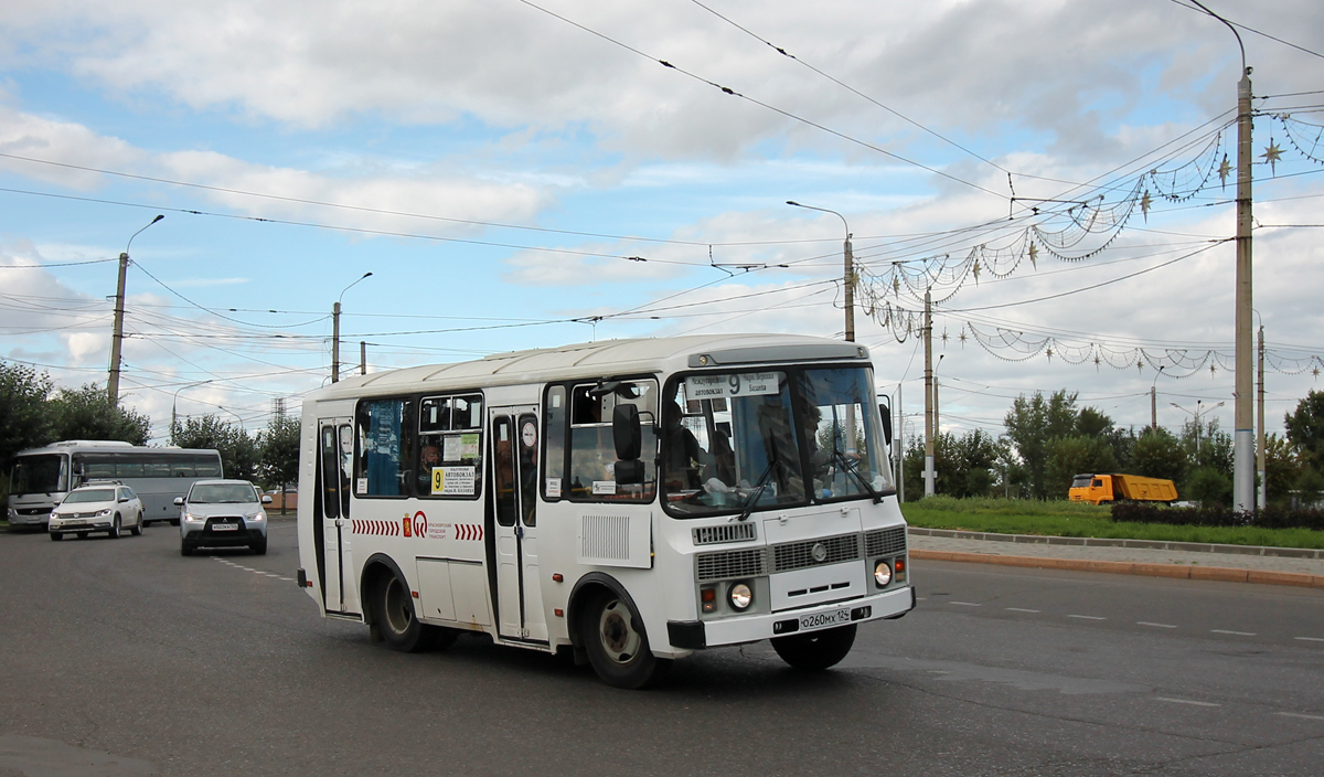 Красноярский край, ПАЗ-32054 № О 260 МХ 124