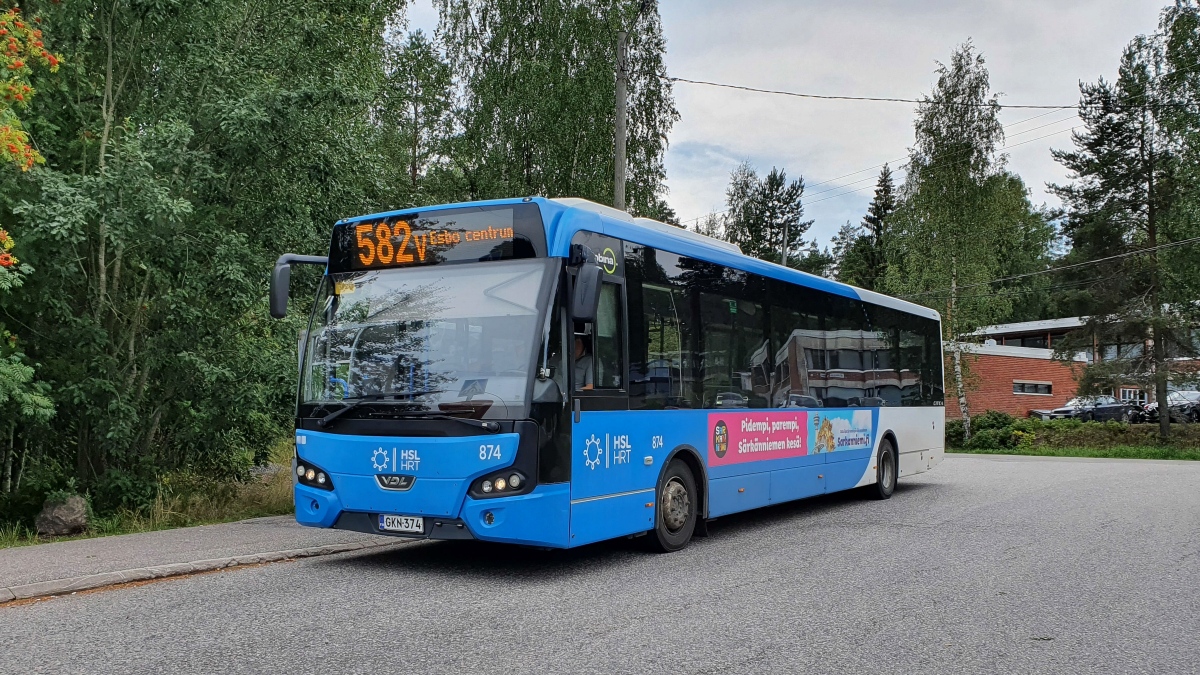 Финляндия, VDL Citea LLE-120.225 № 874