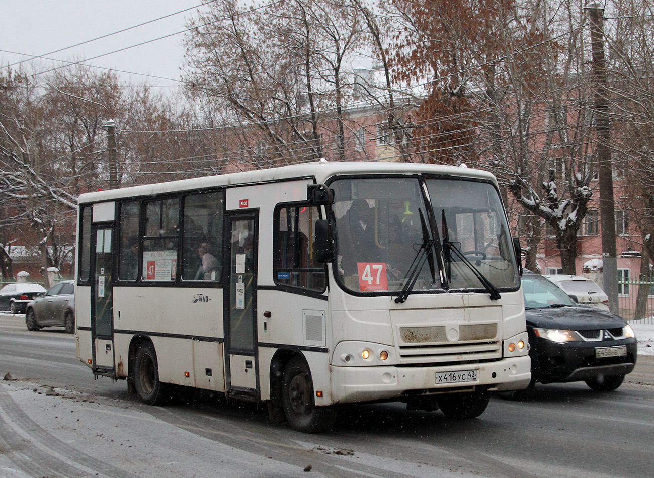 Кировская область, ПАЗ-320402-05 № Х 416 УС 43