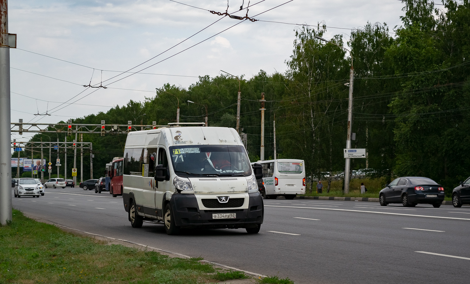 Рязанская область, Нижегородец-2227SK (Peugeot Boxer) № В 334 РЕ 62