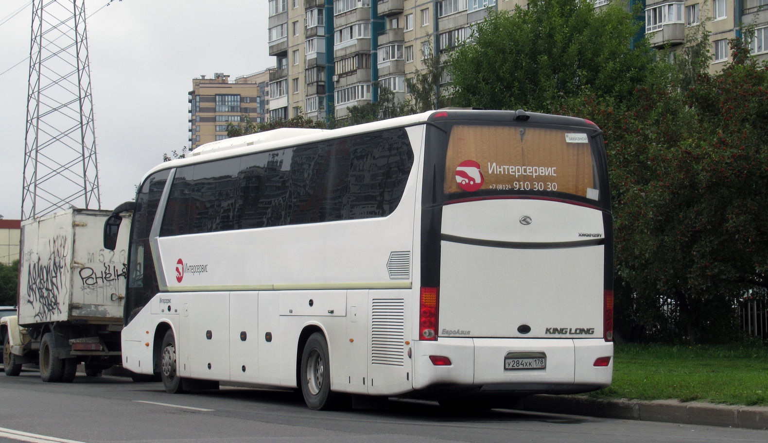 Санкт-Пецярбург, King Long XMQ6129Y № У 284 ХК 178