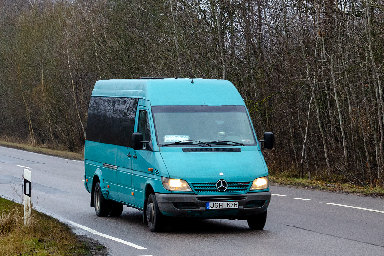 Литва, Mercedes-Benz Sprinter W904 416CDI № JGH 636