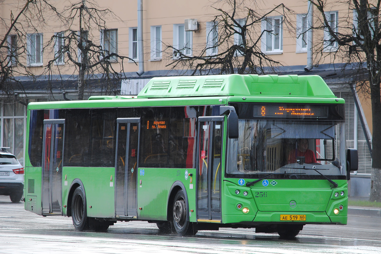 Pskovo sritis, LiAZ-5292.67 (CNG) Nr. 256