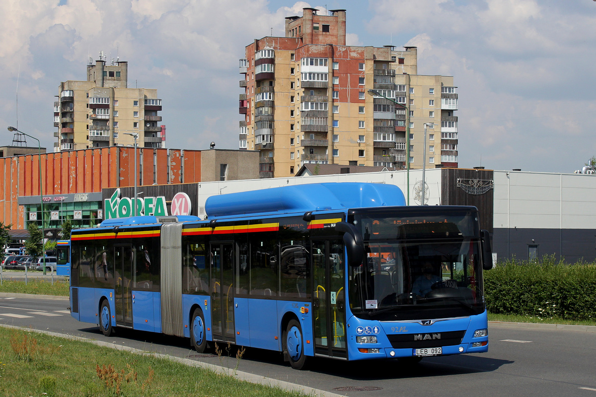 Литва, MAN A23 Lion's City G NG313 CNG № 92