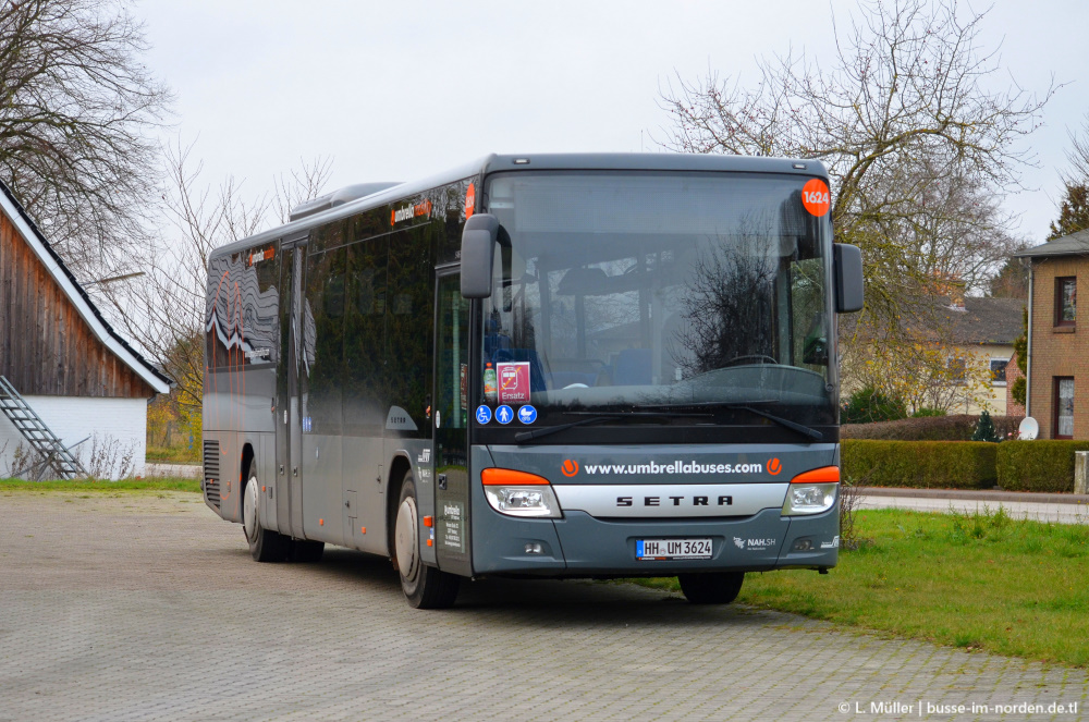 Гамбург, Setra S416LE business № 1624