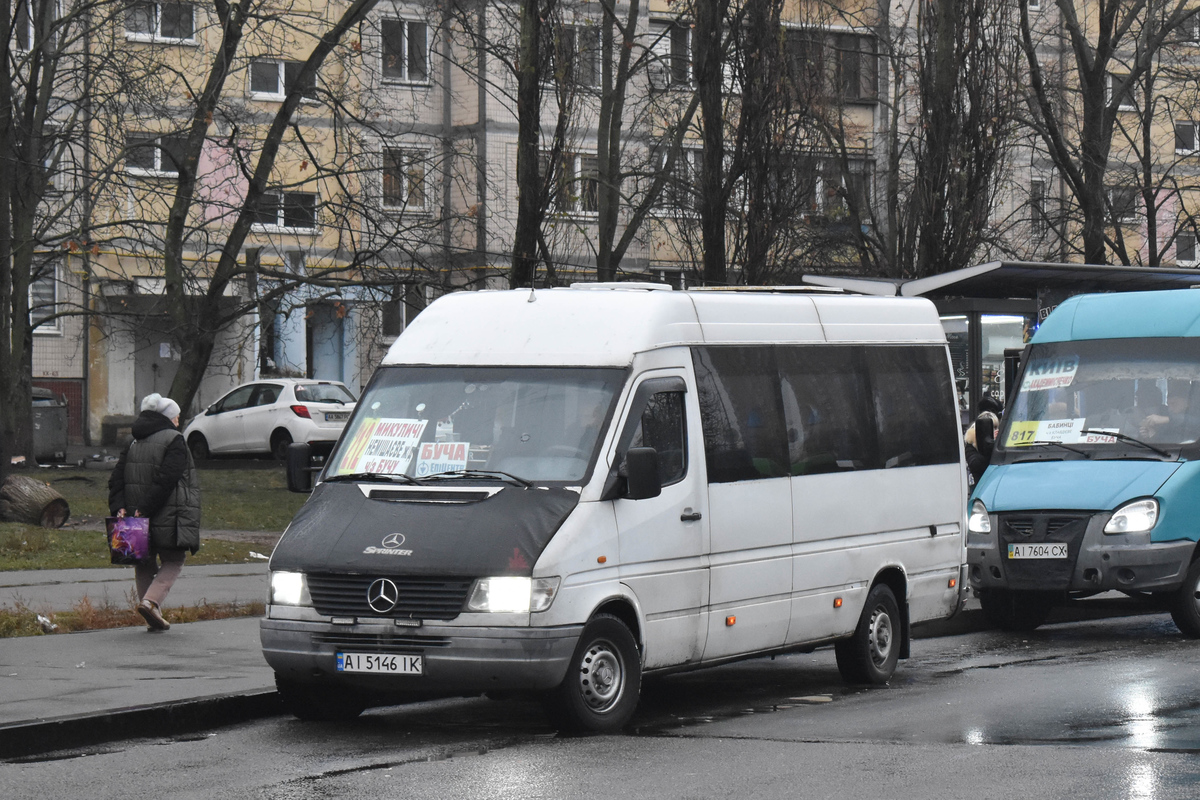 Киевская область, Mercedes-Benz Sprinter W903 308D № AI 5146 IK