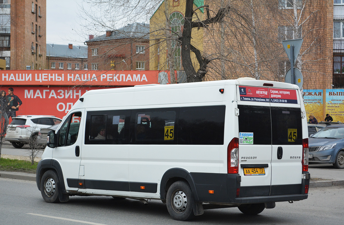 Тюменская область, Нижегородец-2227SK (Peugeot Boxer) № АА 454 72