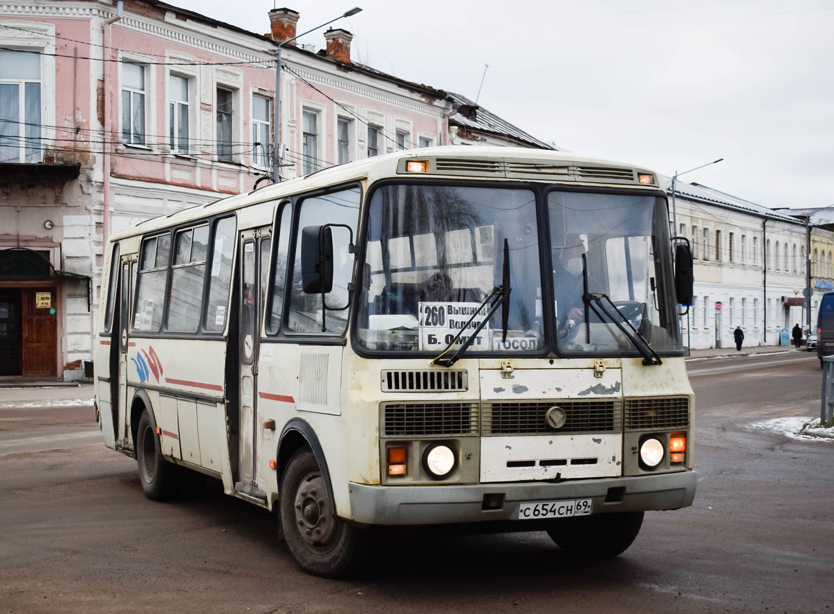 Тверская область, ПАЗ-4234-05 № С 654 СН 69