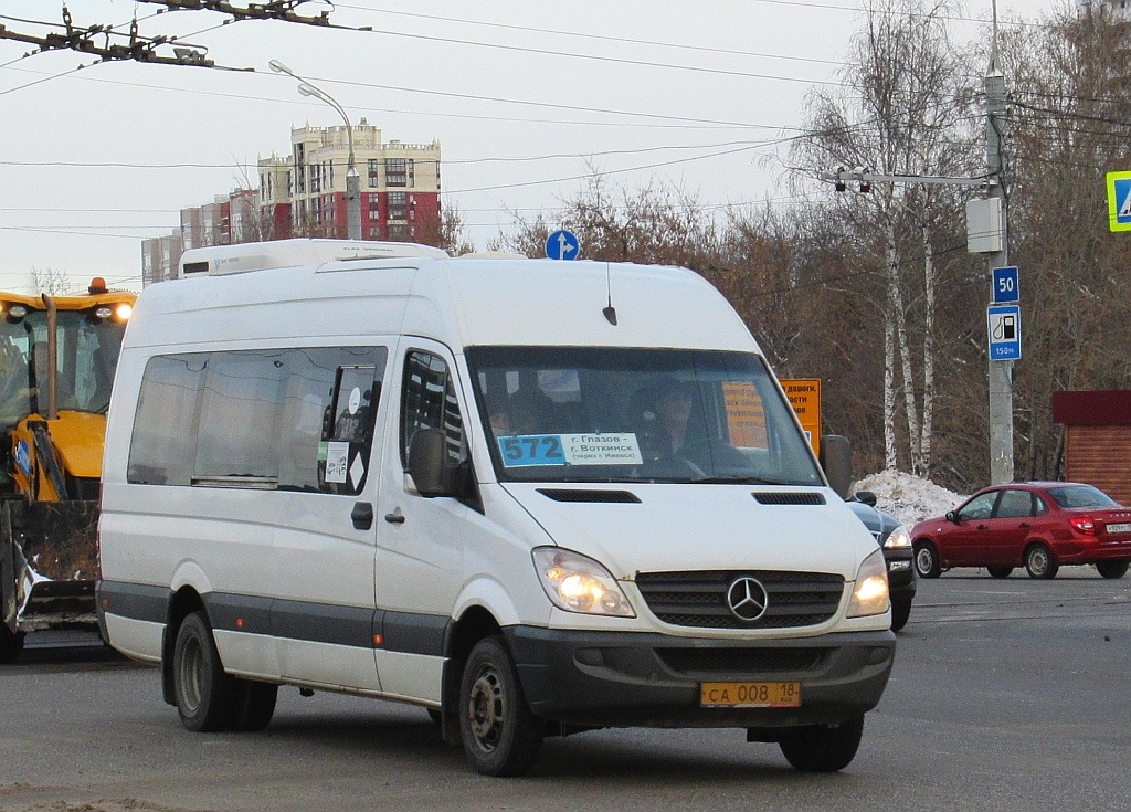 Удмуртия, Луидор-223602 (MB Sprinter) № СА 008 18