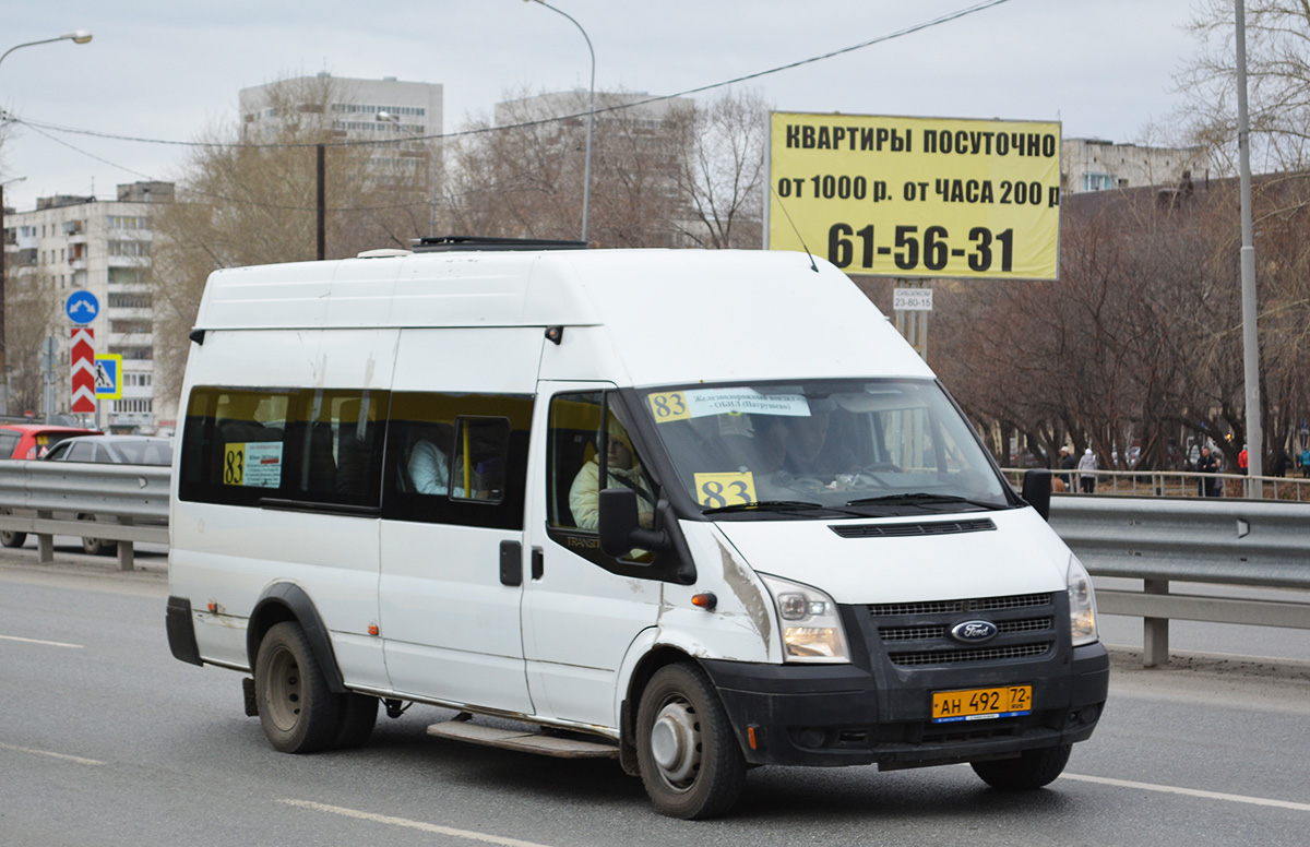 Тюменская область, Нижегородец-222709  (Ford Transit) № АН 492 72