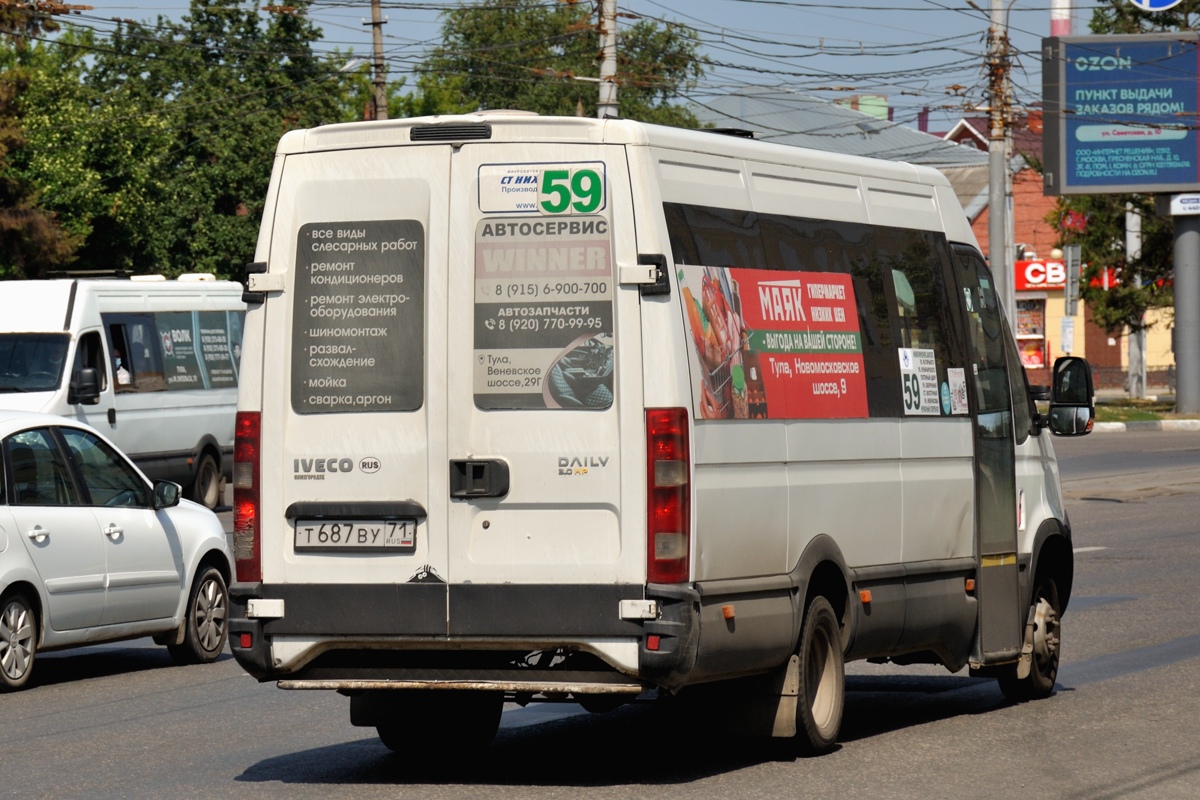 Тульская область, Нижегородец-2227UU (IVECO Daily) № Т 687 ВУ 71