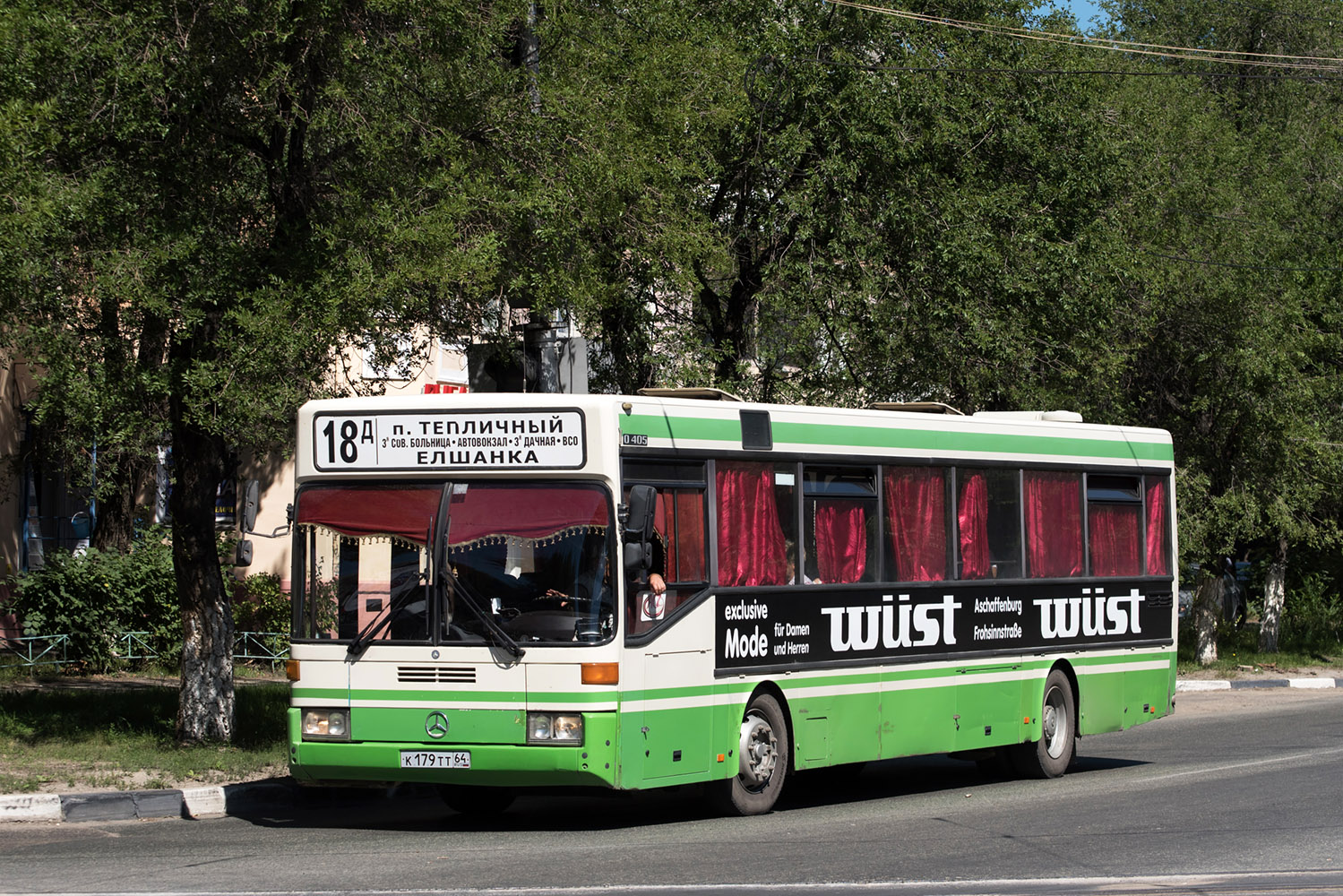 Szaratovi terület, Mercedes-Benz O405 sz.: К 179 ТТ 64