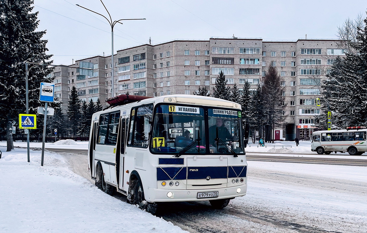 Томская область, ПАЗ-32054 № Е 979 УО 70