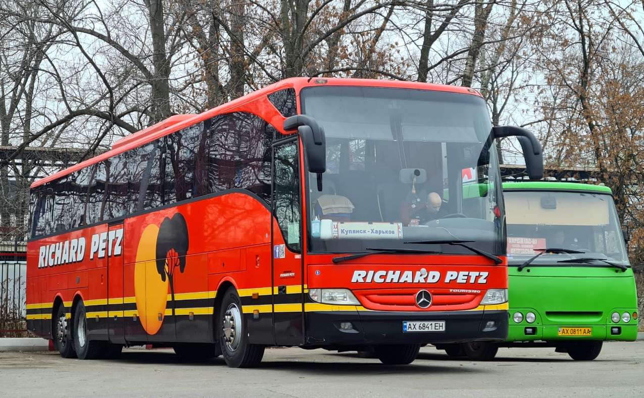 Харьковская область, Mercedes-Benz Tourismo II L 17RHD № AX 6841 EH