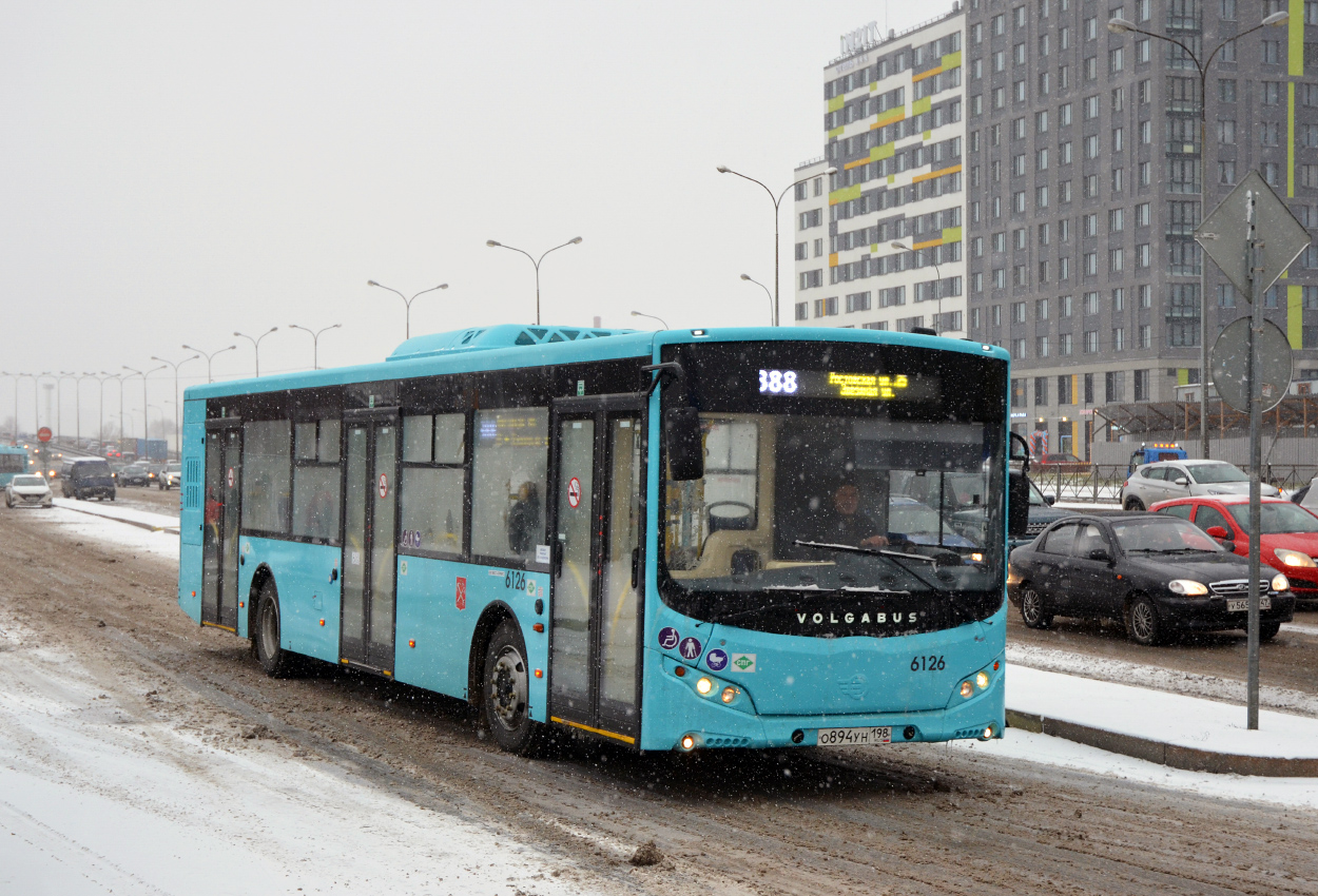 Sankt Peterburgas, Volgabus-5270.G2 (LNG) Nr. 6126
