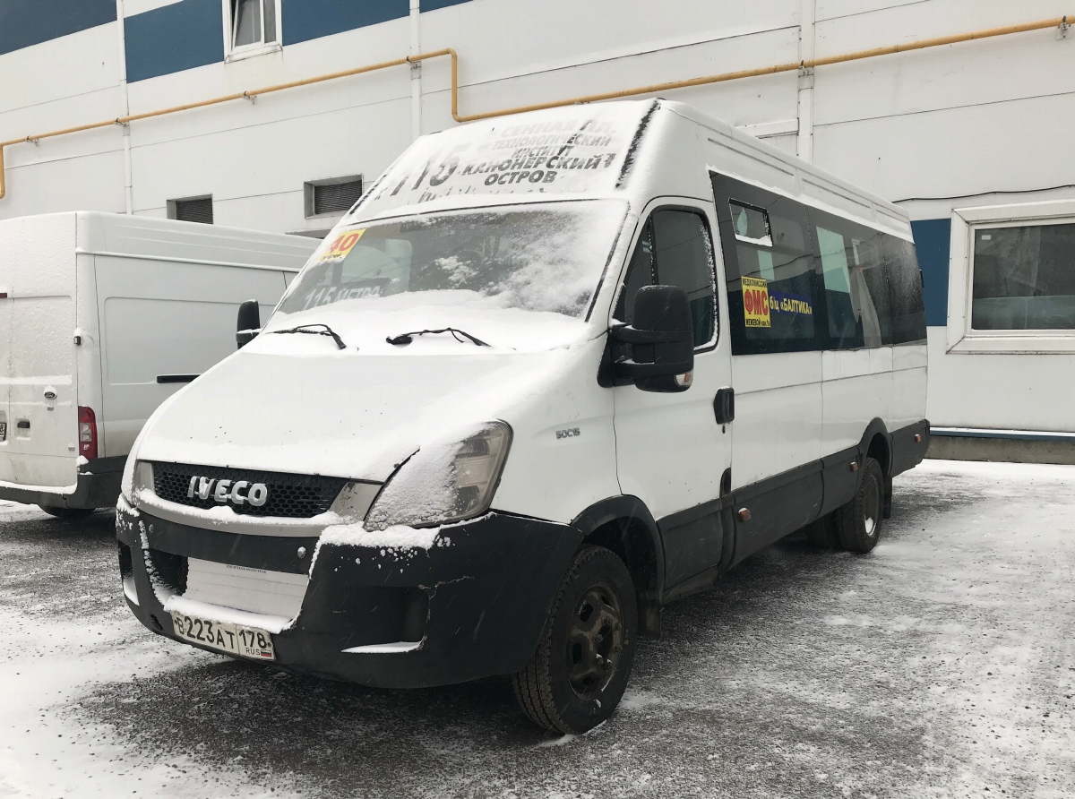 Санкт-Петербург, Нижегородец-2227UT (IVECO Daily) № 604