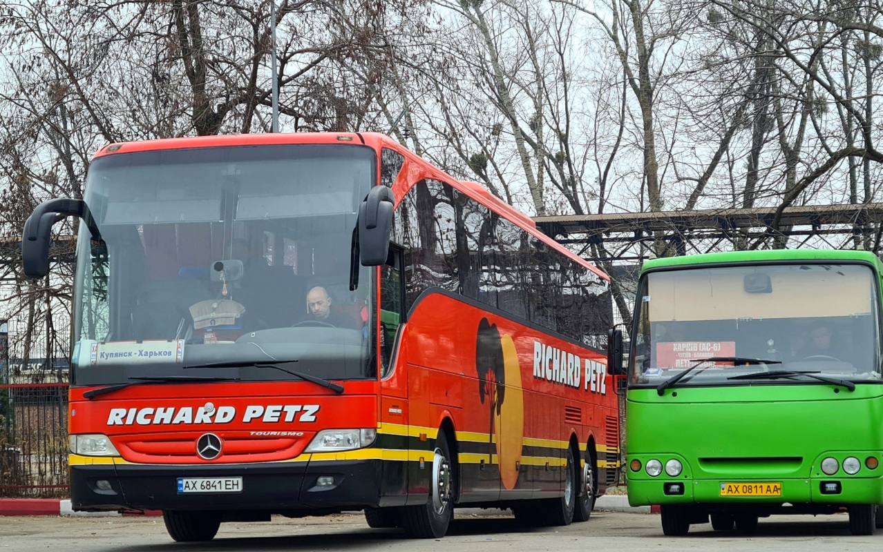 Харьковская область, Mercedes-Benz Tourismo II L 17RHD № AX 6841 EH