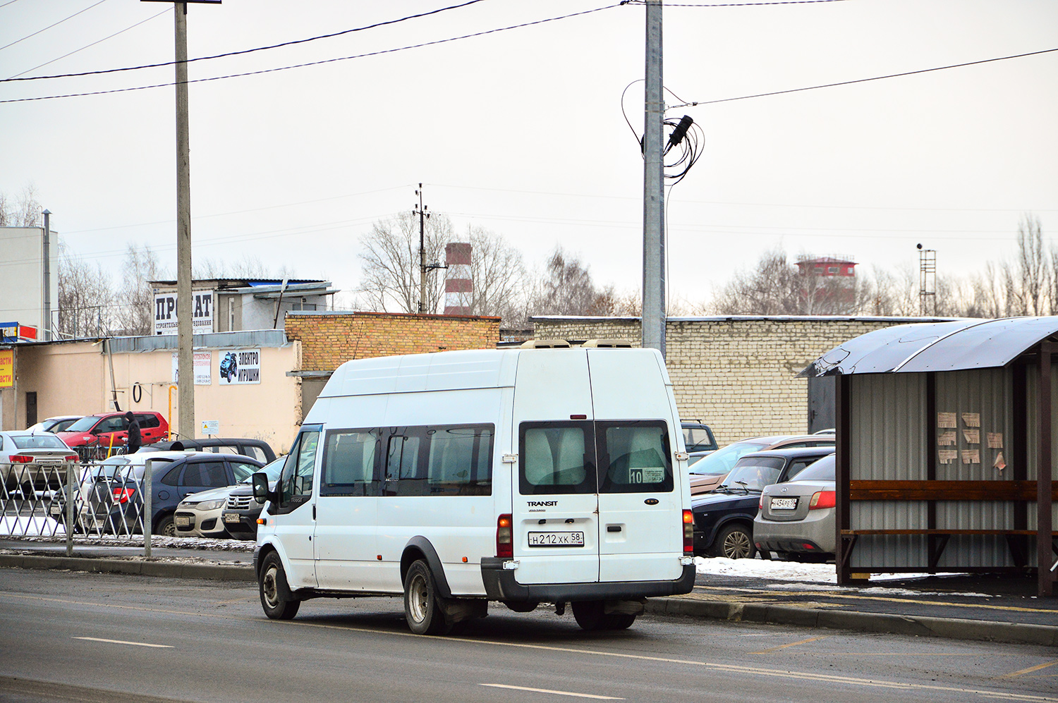 Пензенская область, Промтех-224326 (Ford Transit) № Н 212 ХК 58