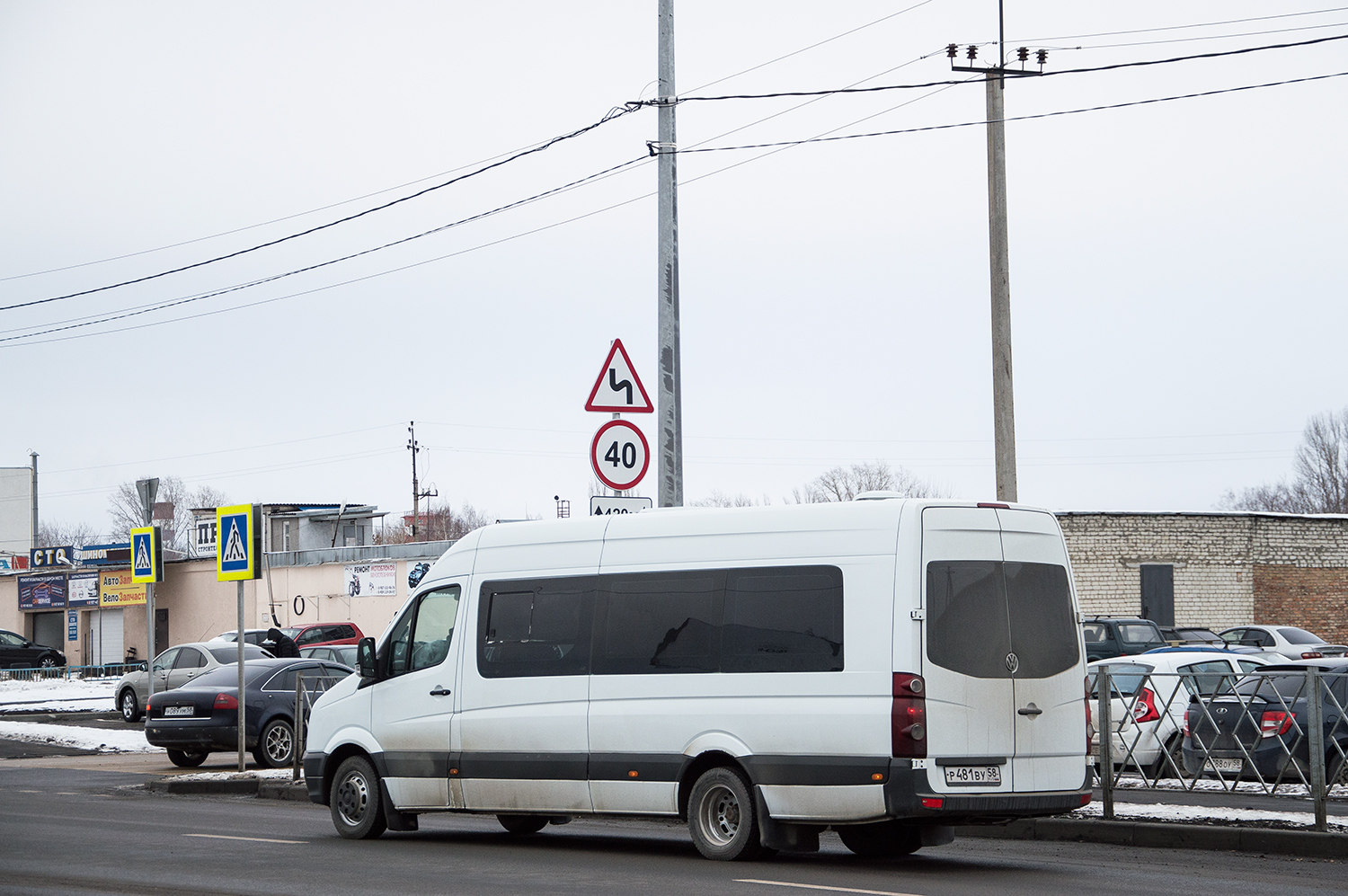 Penza region, Luidor-223305 (Volkswagen Crafter) č. Р 481 ВУ 58