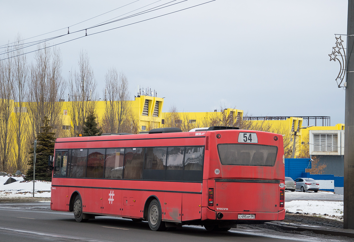 Пензенская область, Vest V10LE № С 495 НР 58