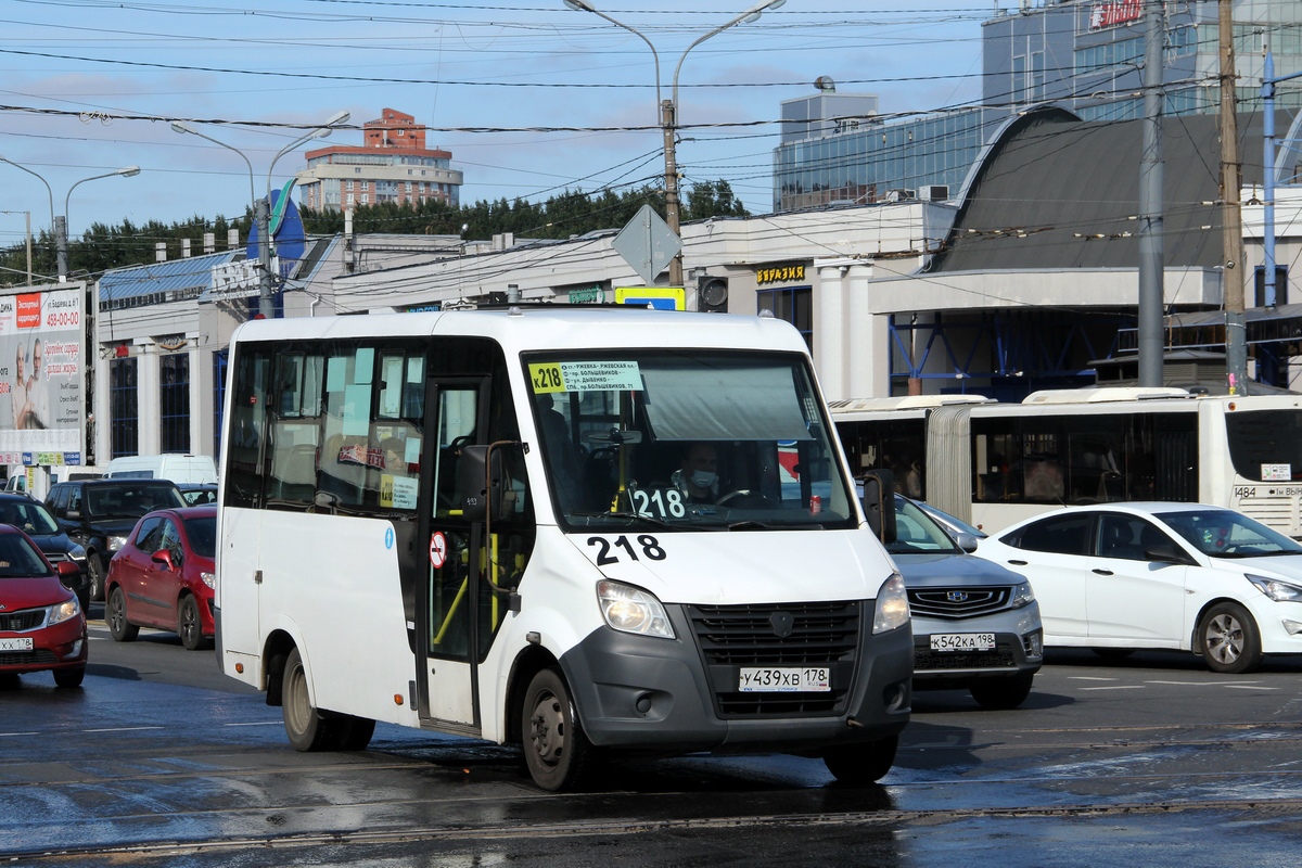 Санкт-Петербург, ГАЗ-A64R42 Next № У 439 ХВ 178