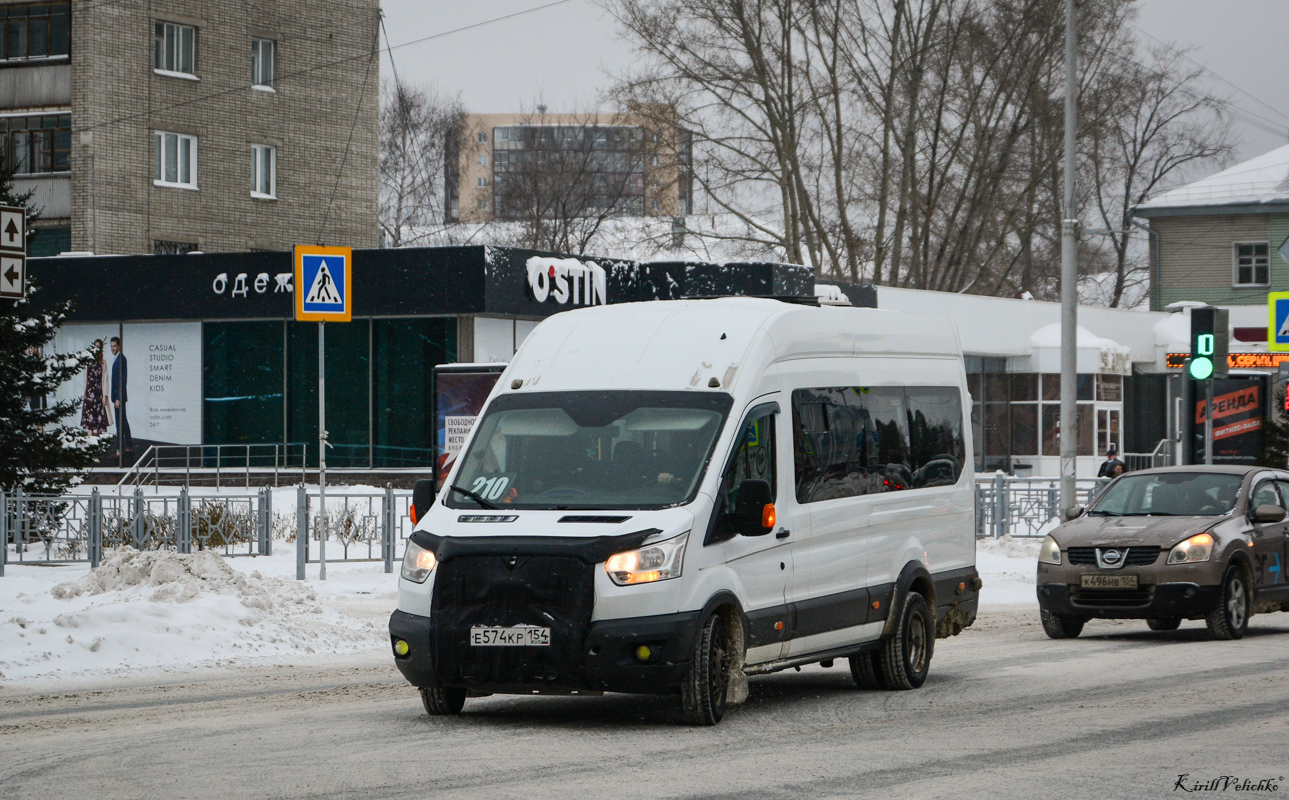 Новосибирская область, Нижегородец-222709  (Ford Transit) № Е 574 КР 154