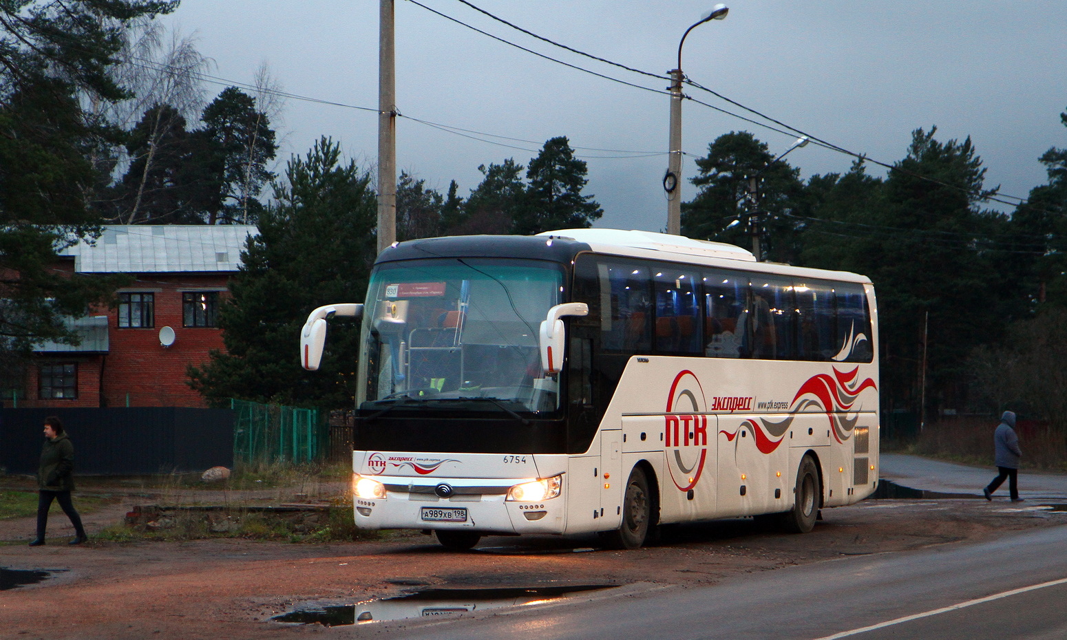 Санкт-Петербург, Yutong ZK6122H9 № n754