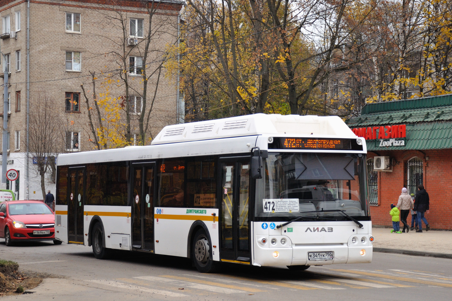 Московская область, ЛиАЗ-5292.67 (CNG) № К 341 УК 750