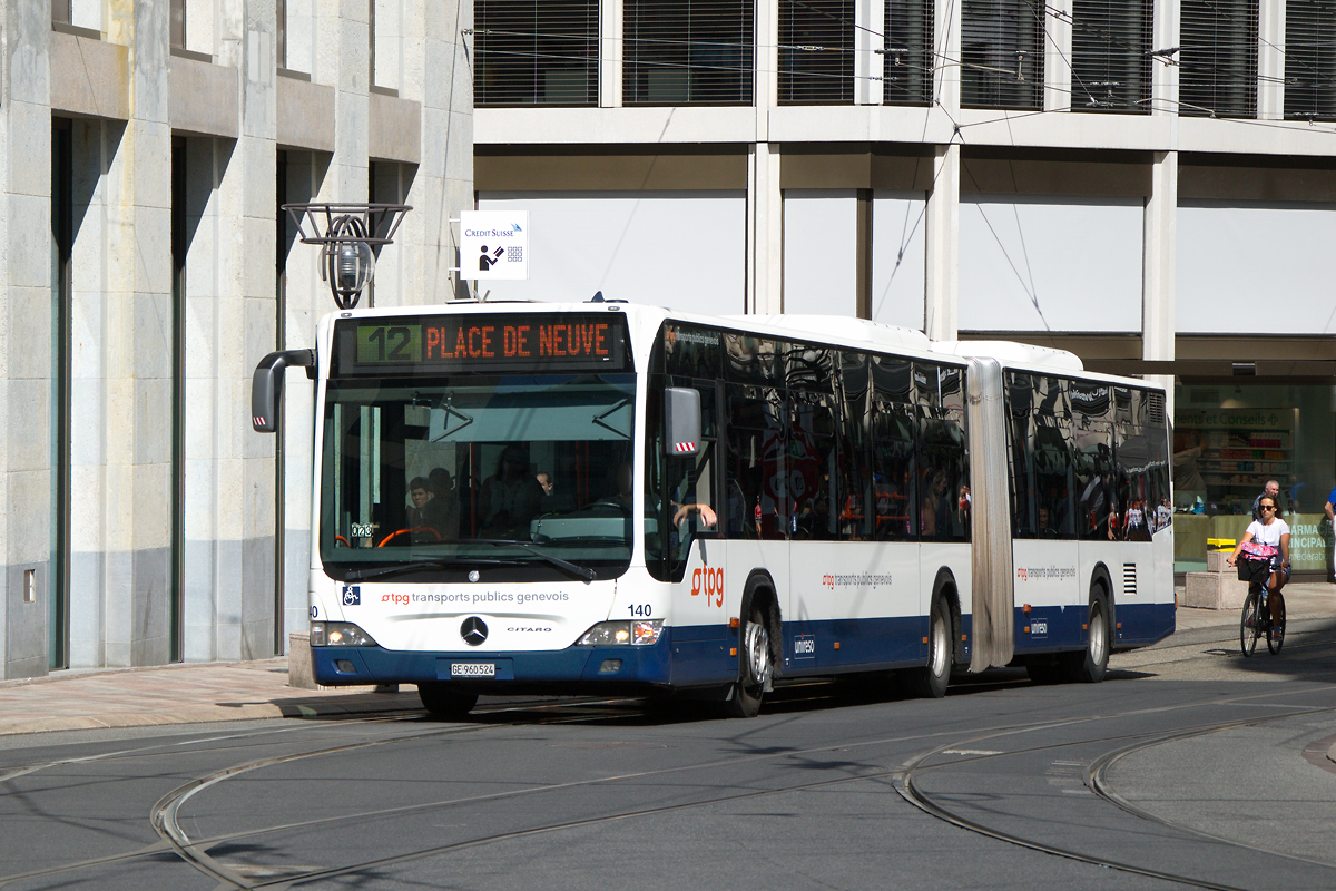 Швейцария, Mercedes-Benz O530G Citaro facelift G № 140