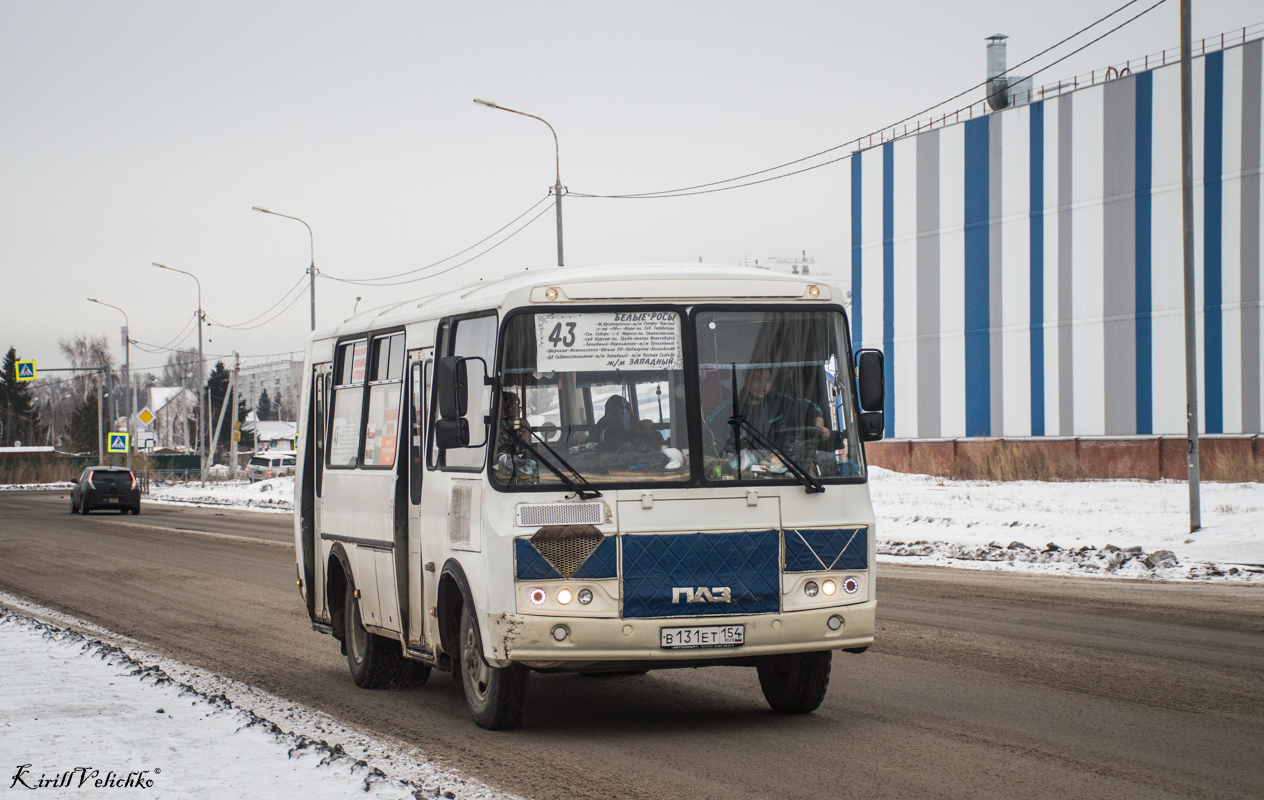 Новосибирская область, ПАЗ-32054 № В 131 ЕТ 154