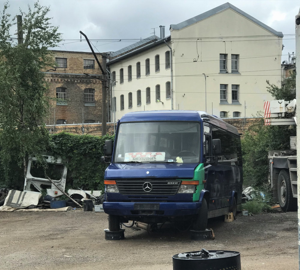 Łotwa, Mercedes-Benz Vario 614D Nr HO-3062; Łotwa — Buses without numbers