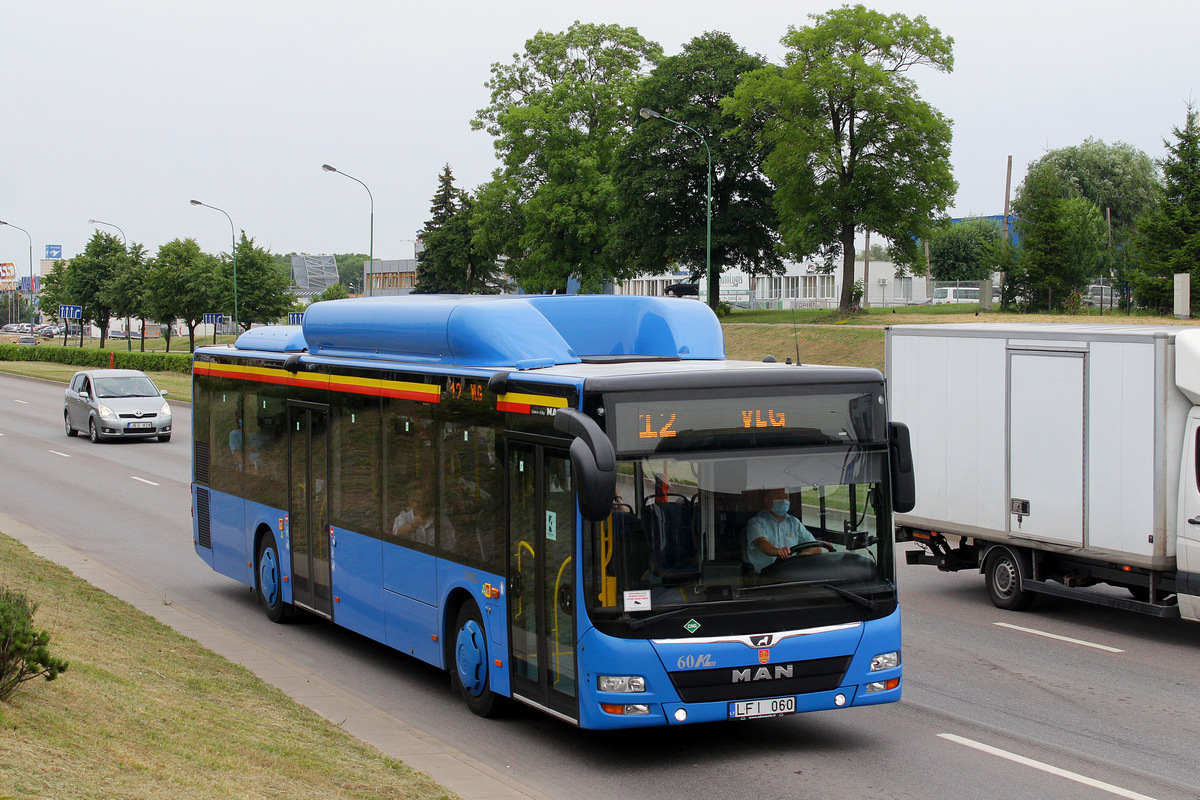 Литва, MAN A21 Lion's City NL273 CNG № 60